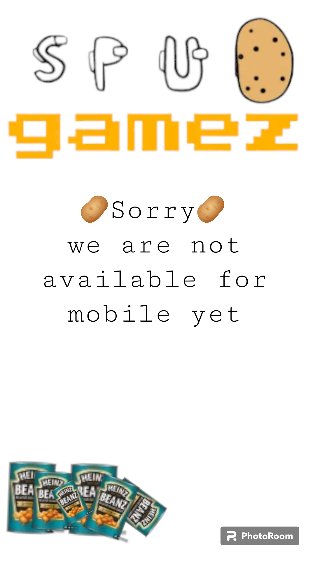 Sorry, this website isn't for mobile